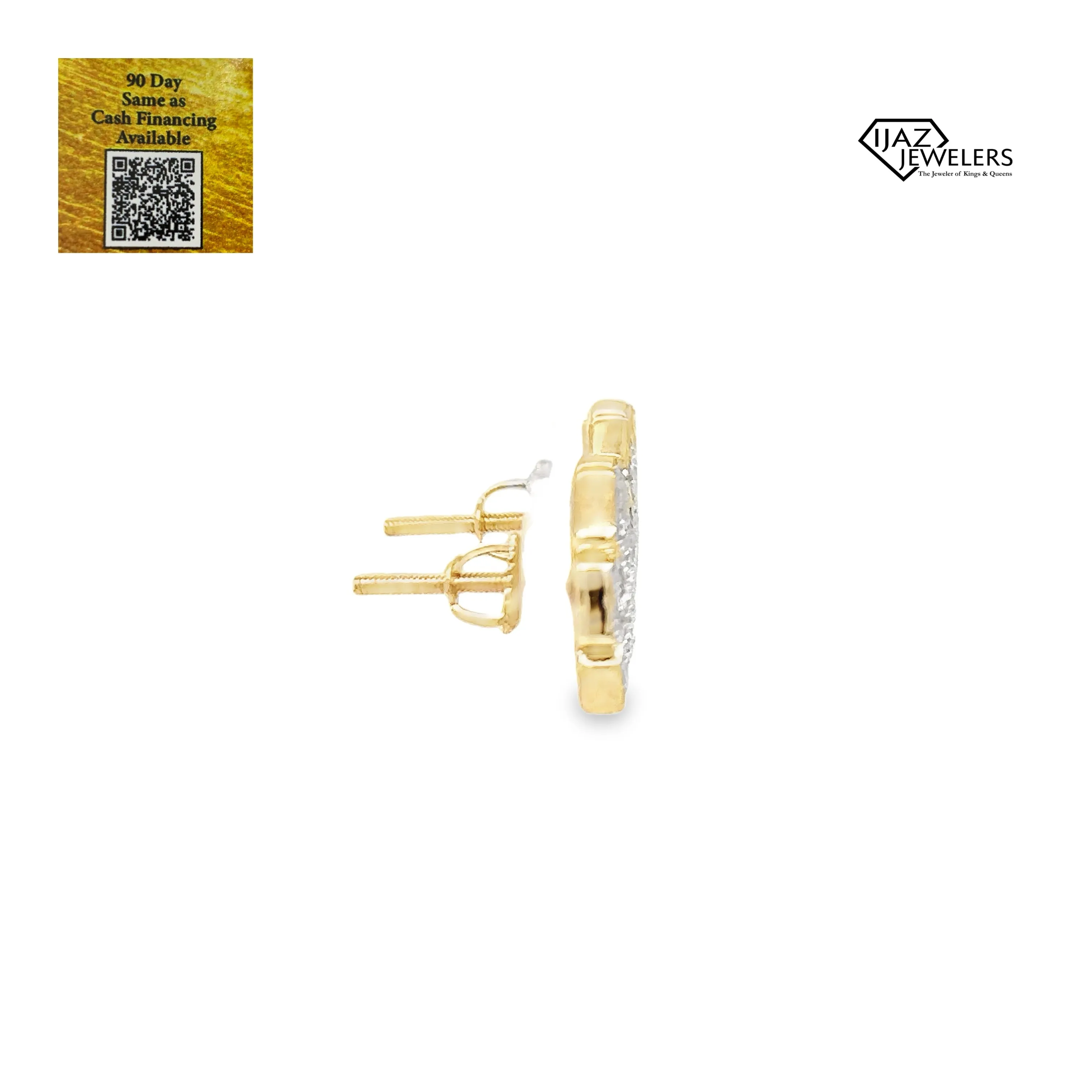 10K Gold 0.38 CTW Diamond Earrings