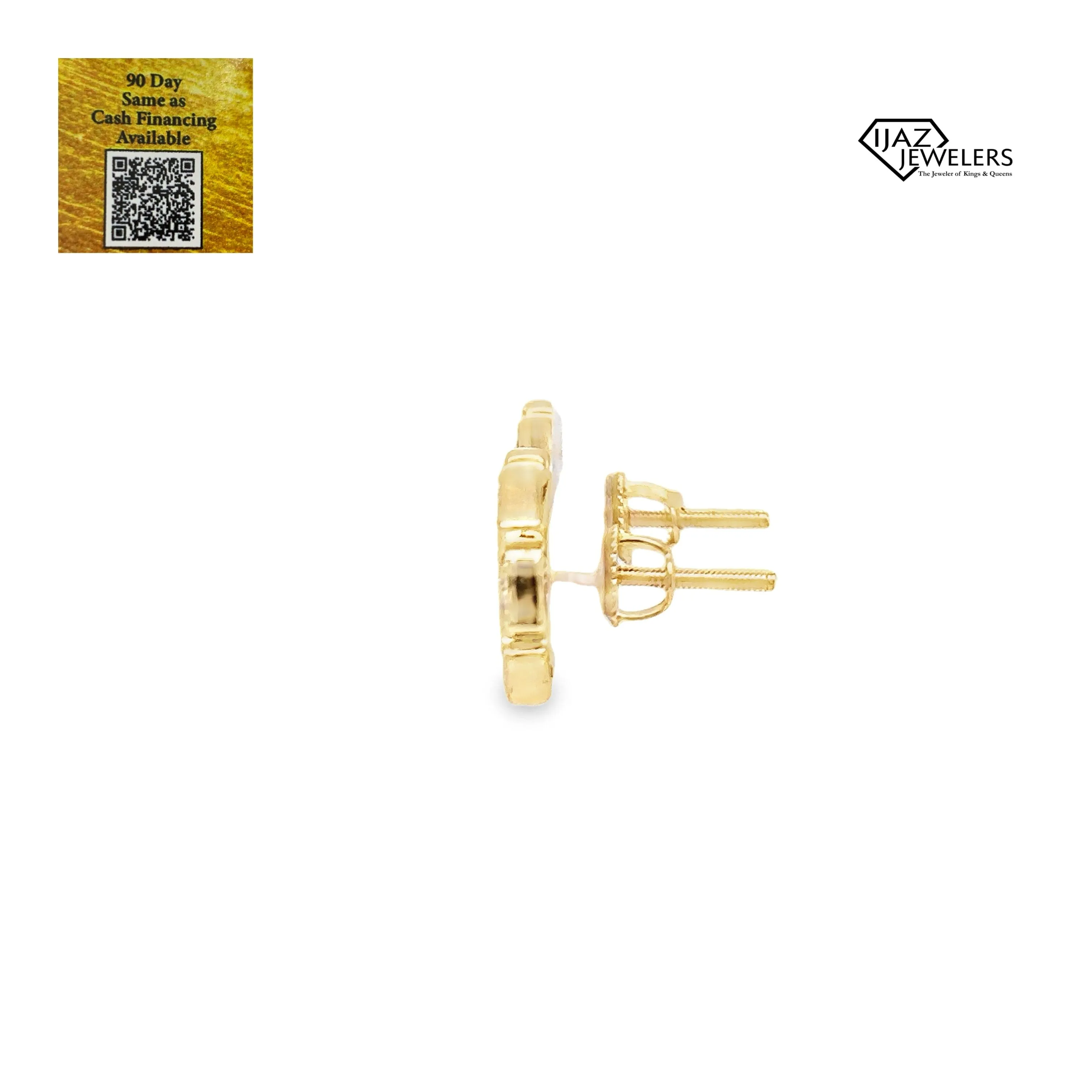 10K Gold 0.38 CTW Diamond Earrings