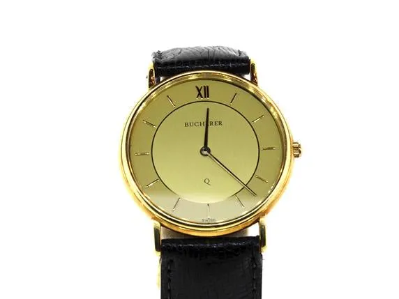 18KT Men Vintage Bucherer Watch