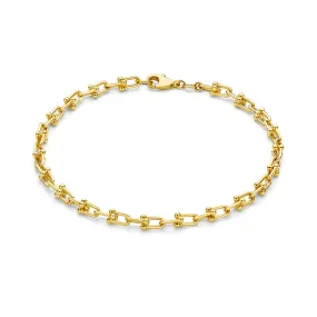 Aidee Royale 14 karat gold link bracelet