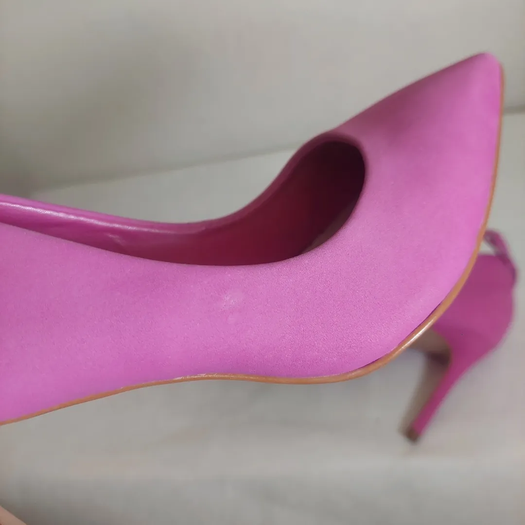 ALDO Light Purple Suede Pointed Pumps | Pre loved |