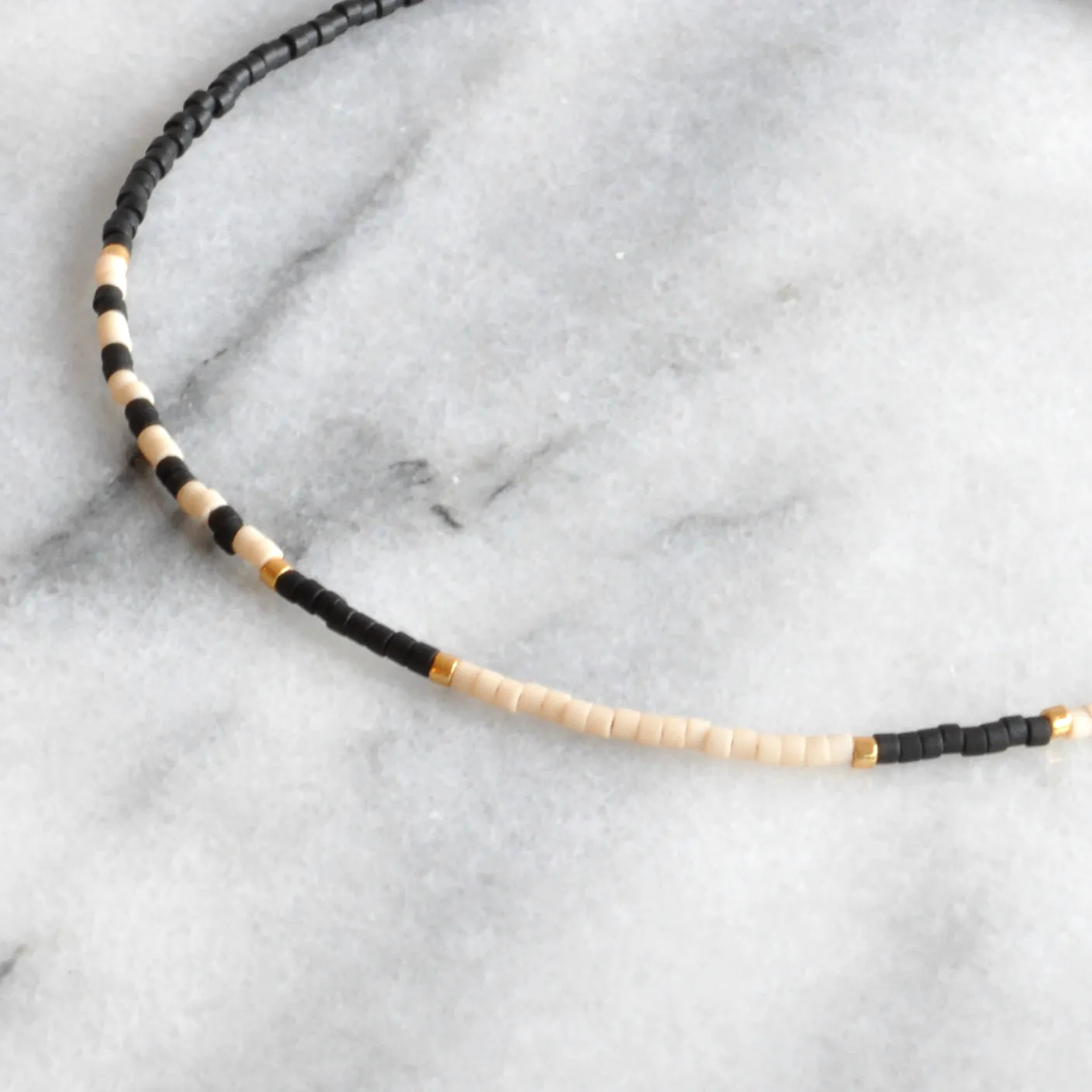 Beaded Choker Necklace