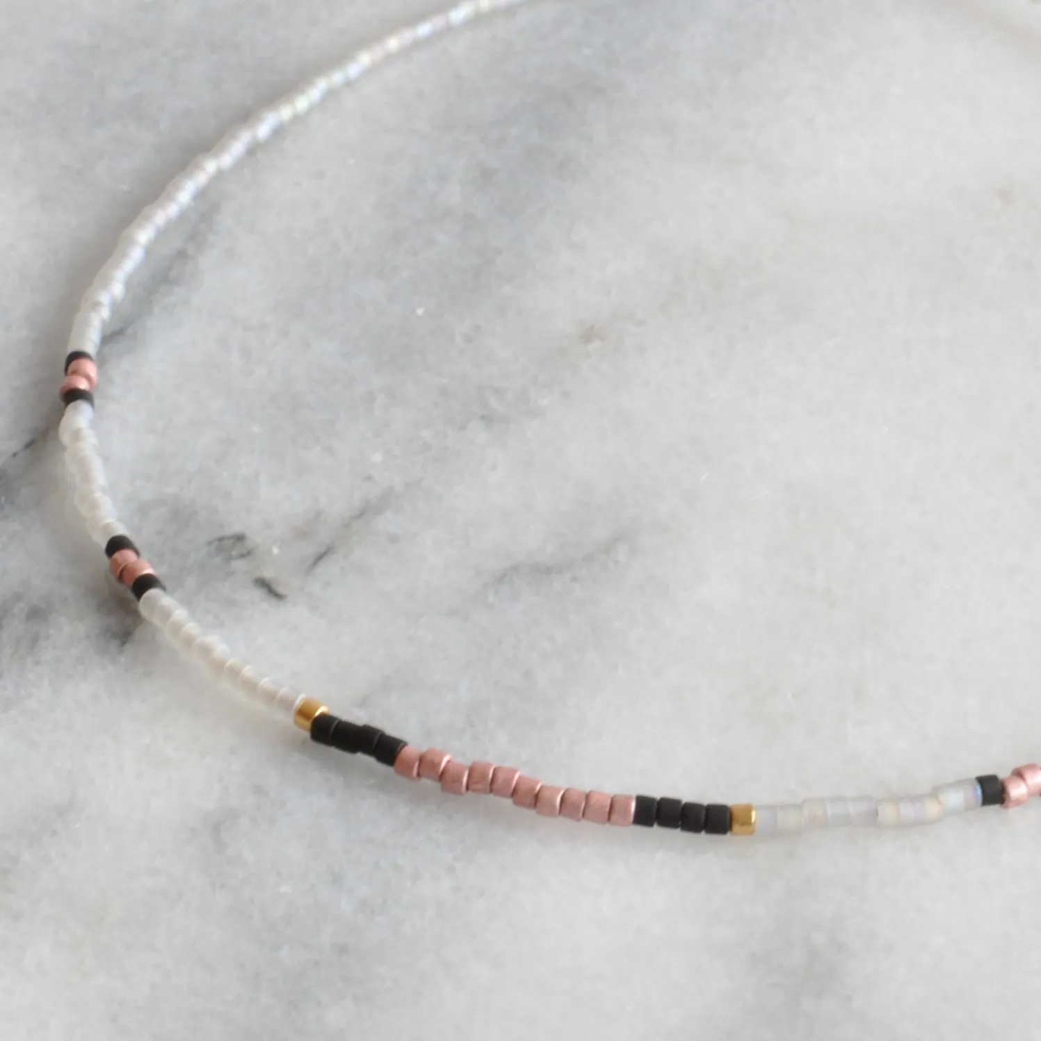 Beaded Choker Necklace