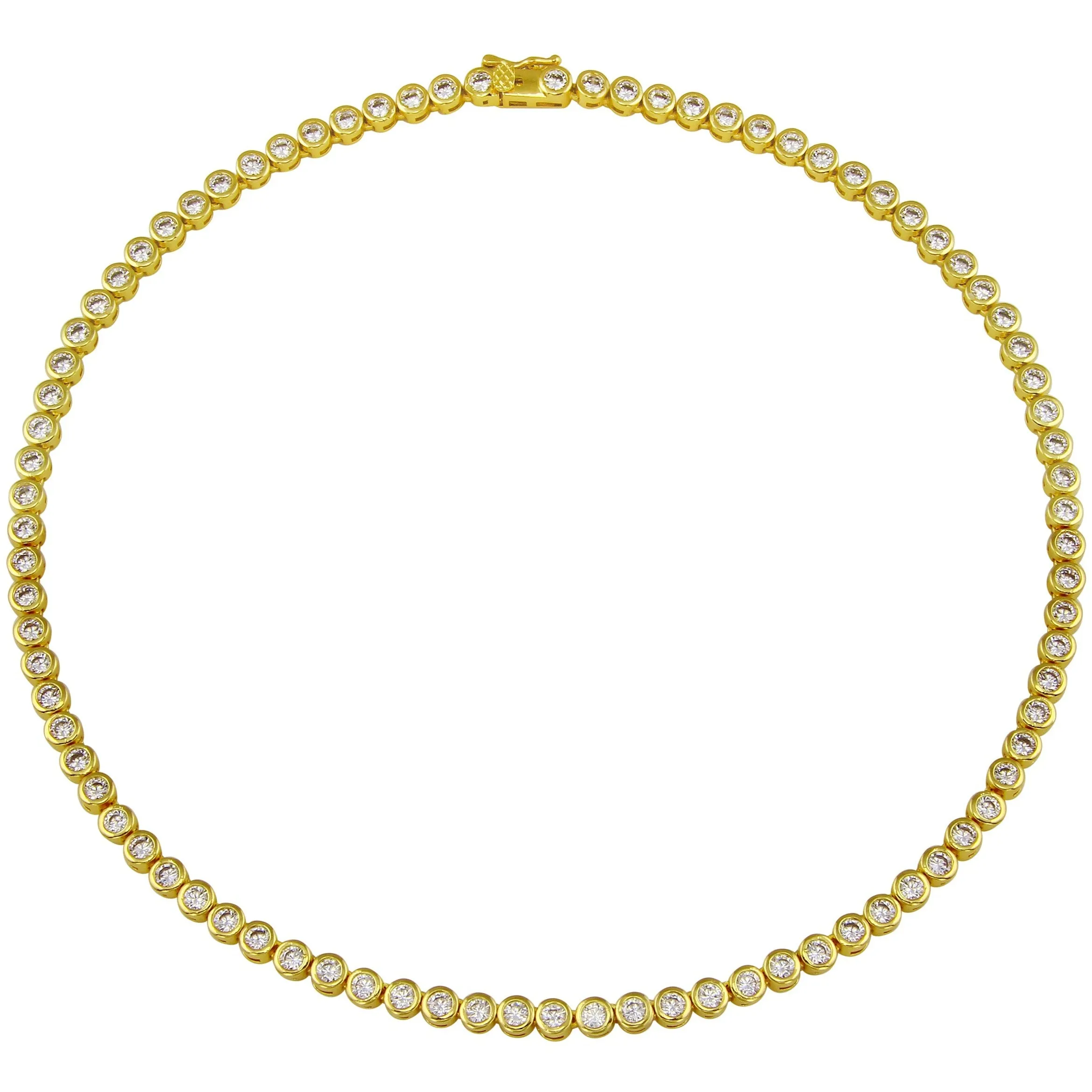 Bezel Tennis Choker