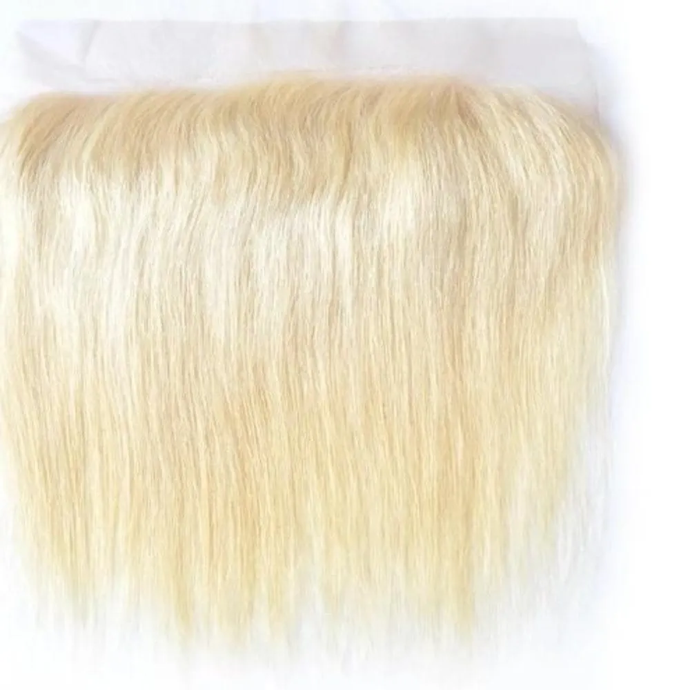 Body Wave Straight Blonde Lace Closure Human Hair