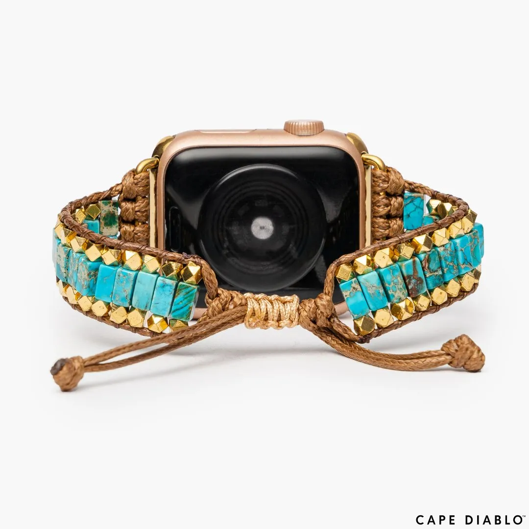 Bold Turquoise Apple Watch Strap