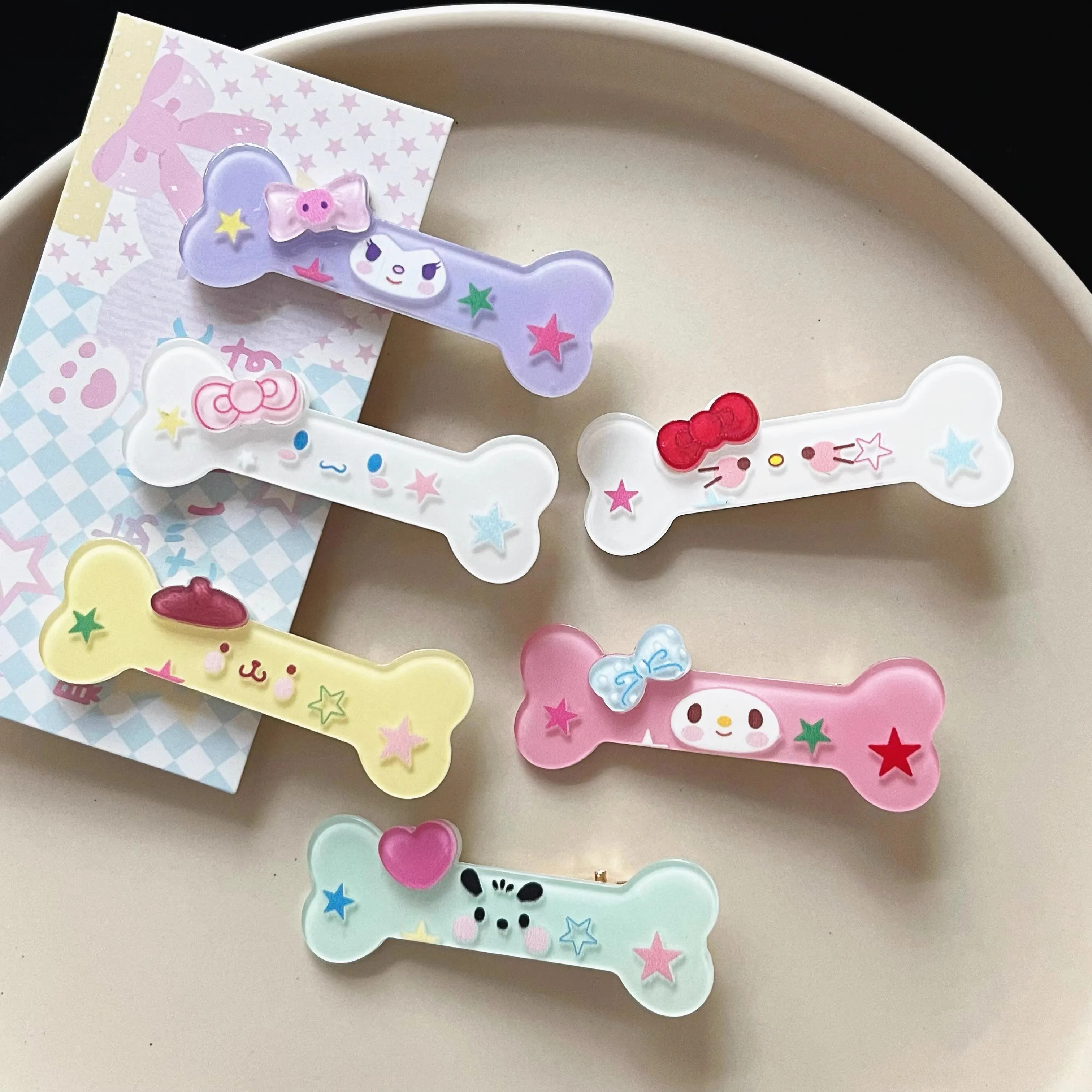 Cartoon Hair Clips Set PN6189