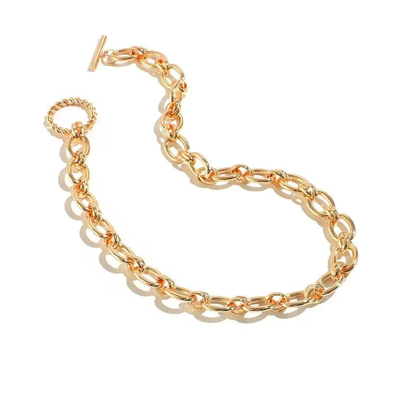 Circle Chain Necklace