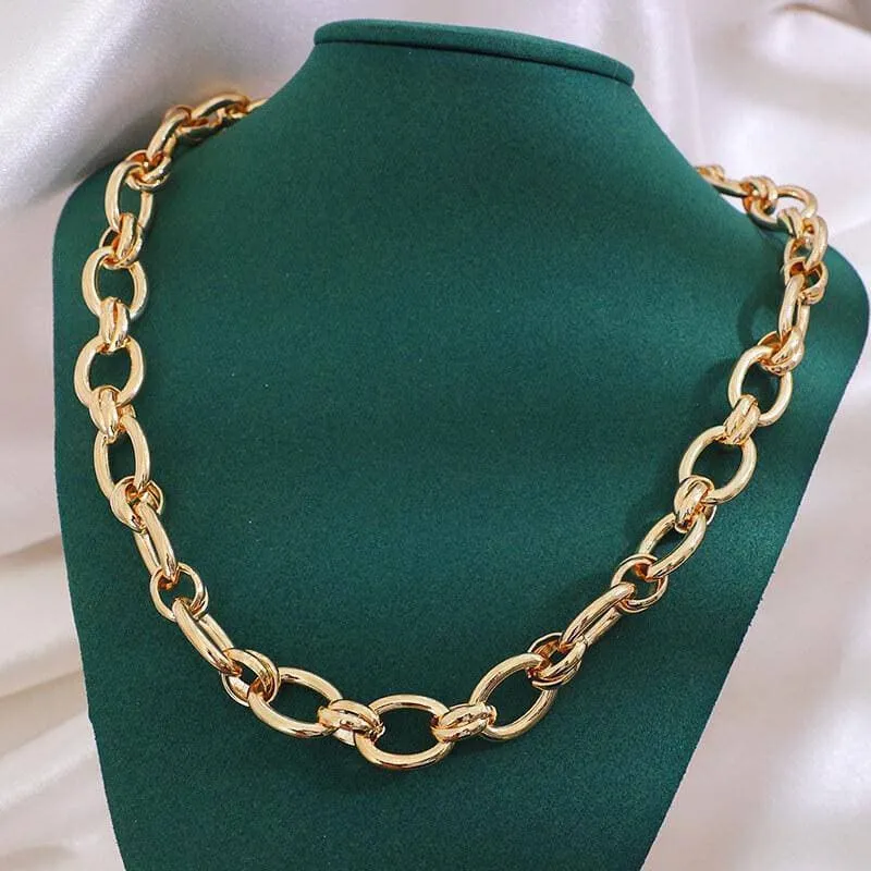 Circle Chain Necklace