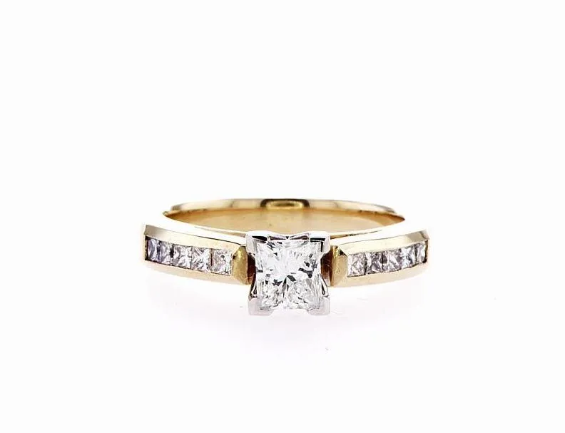 Classic Princess Engagement Ring (0.50Ctw)