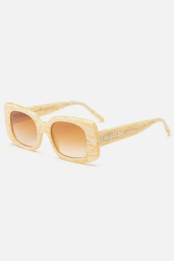 Coco Sunglasses - Banana Milk