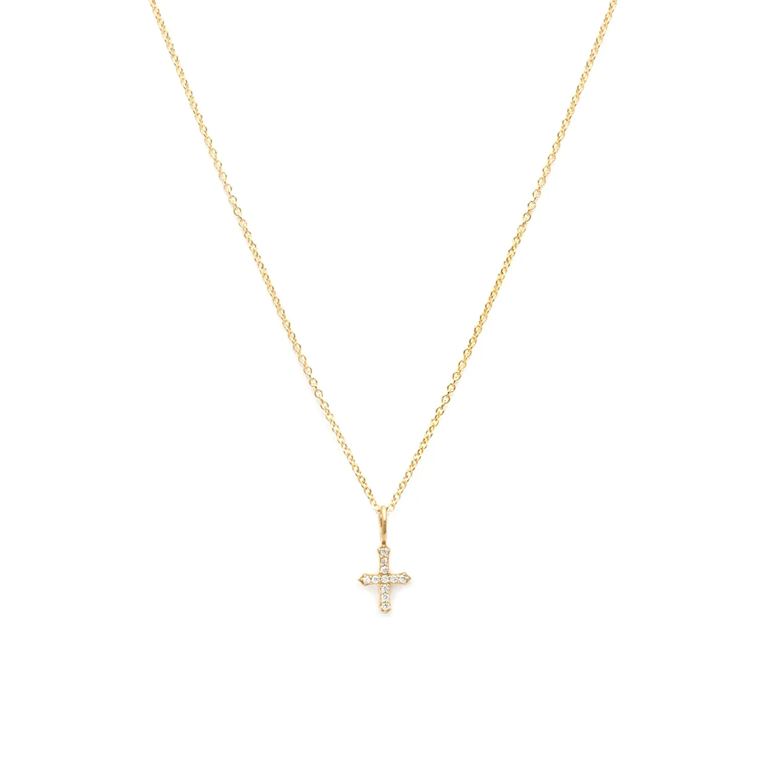 Cross Necklace | CZ