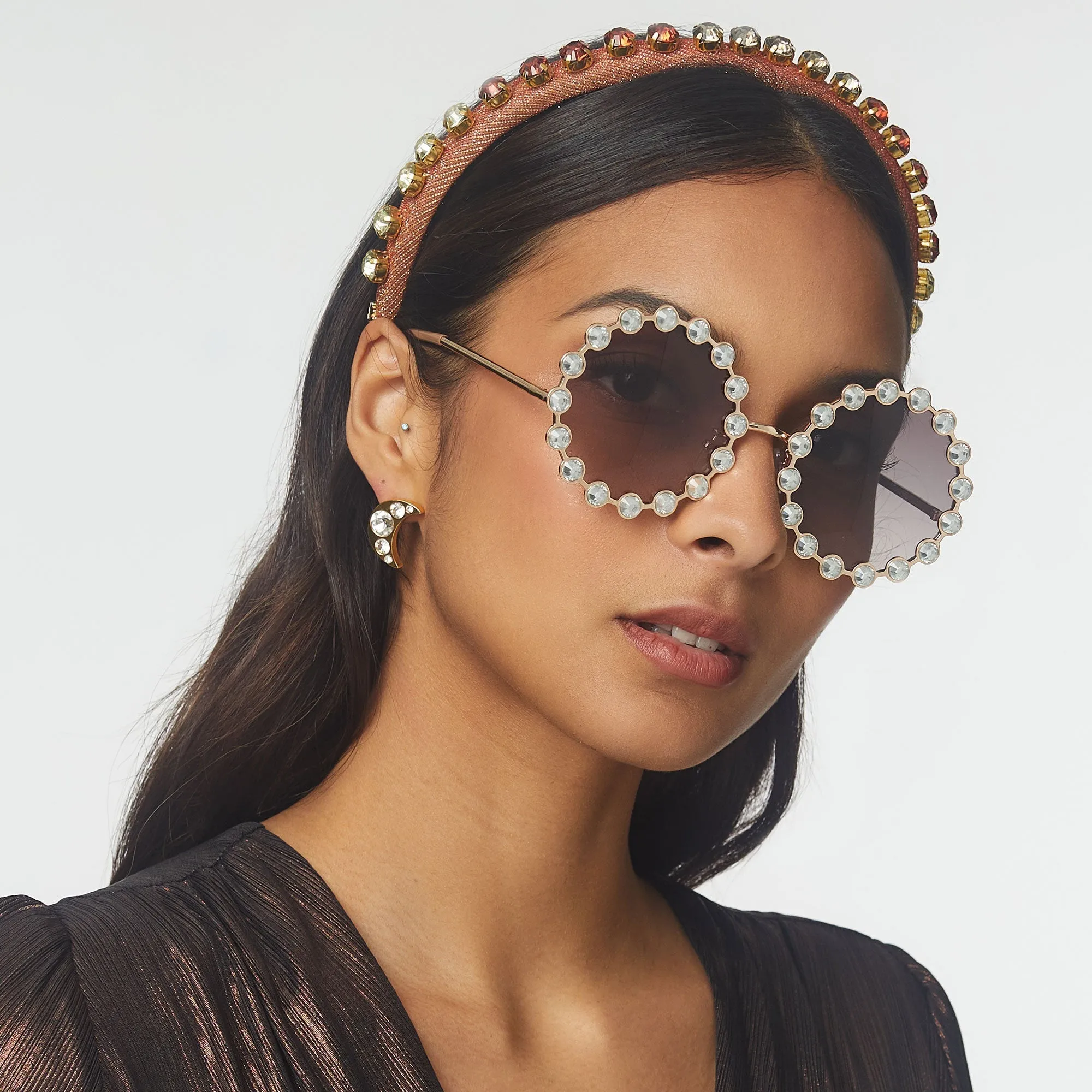 CRYSTAL ELTON SUNGLASSES