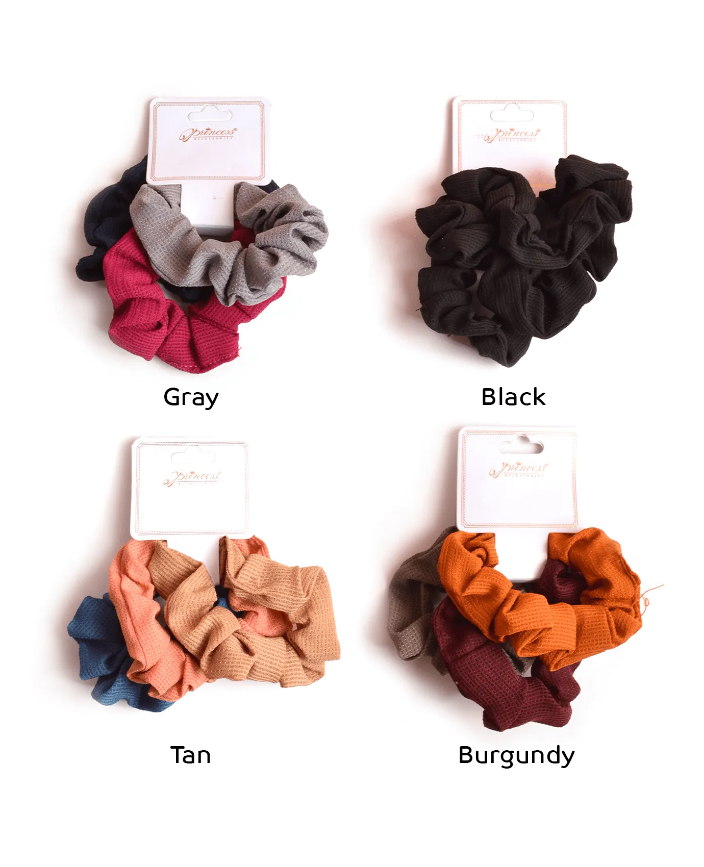 Cute Fabric Scrunchies Set