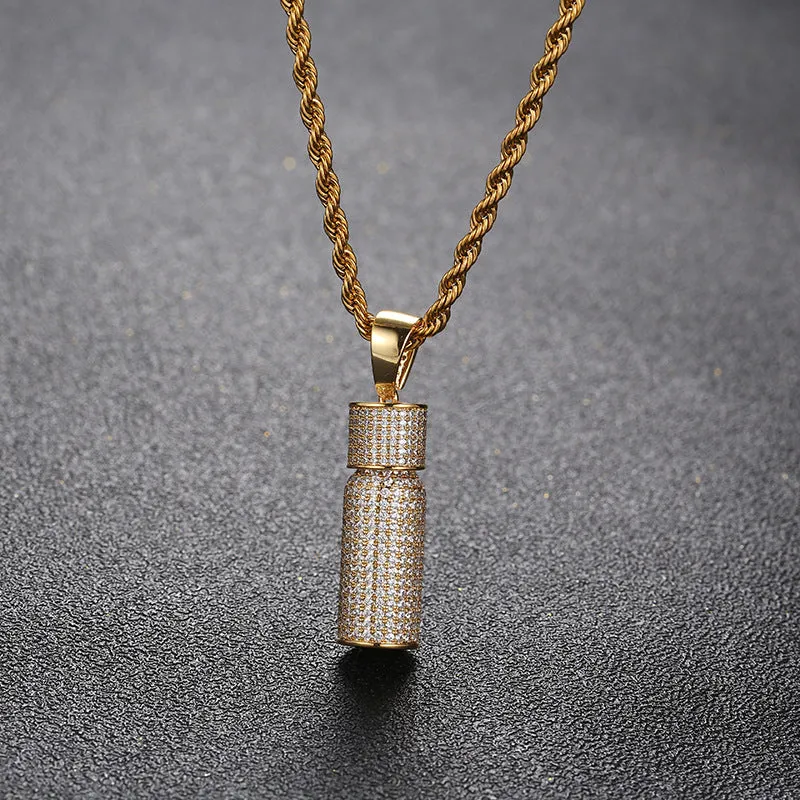 Detachable Bullet Pendant