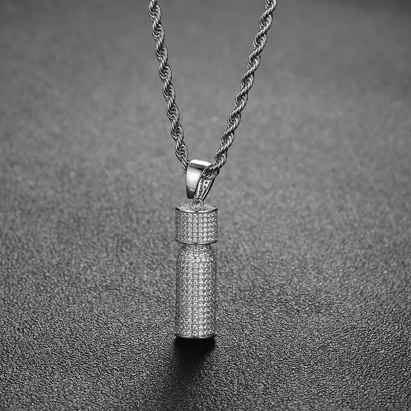 Detachable Bullet Pendant