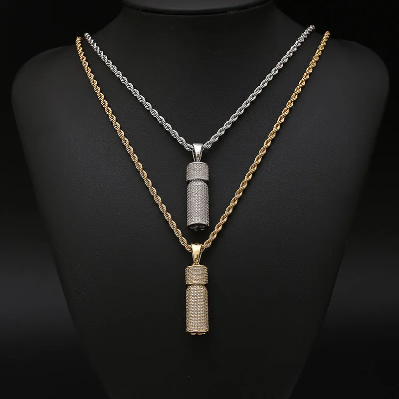 Detachable Bullet Pendant