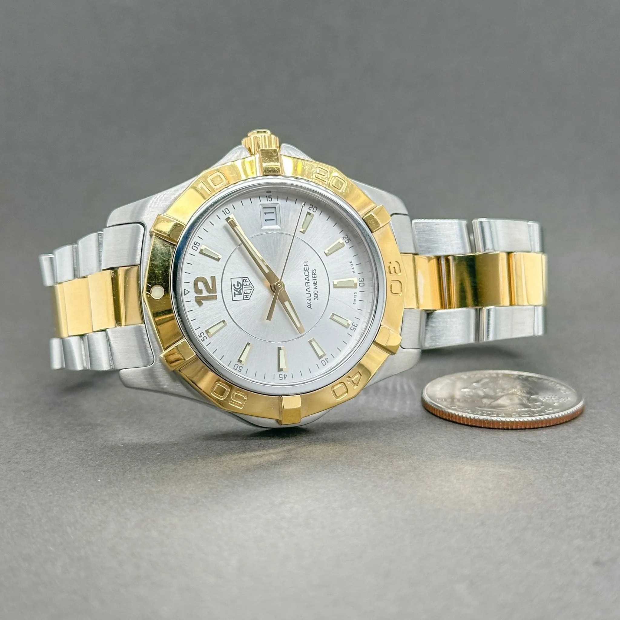 Estate Tag Heuer Aquaracer Date Men’s Quartz Watch Ref#WAF1120