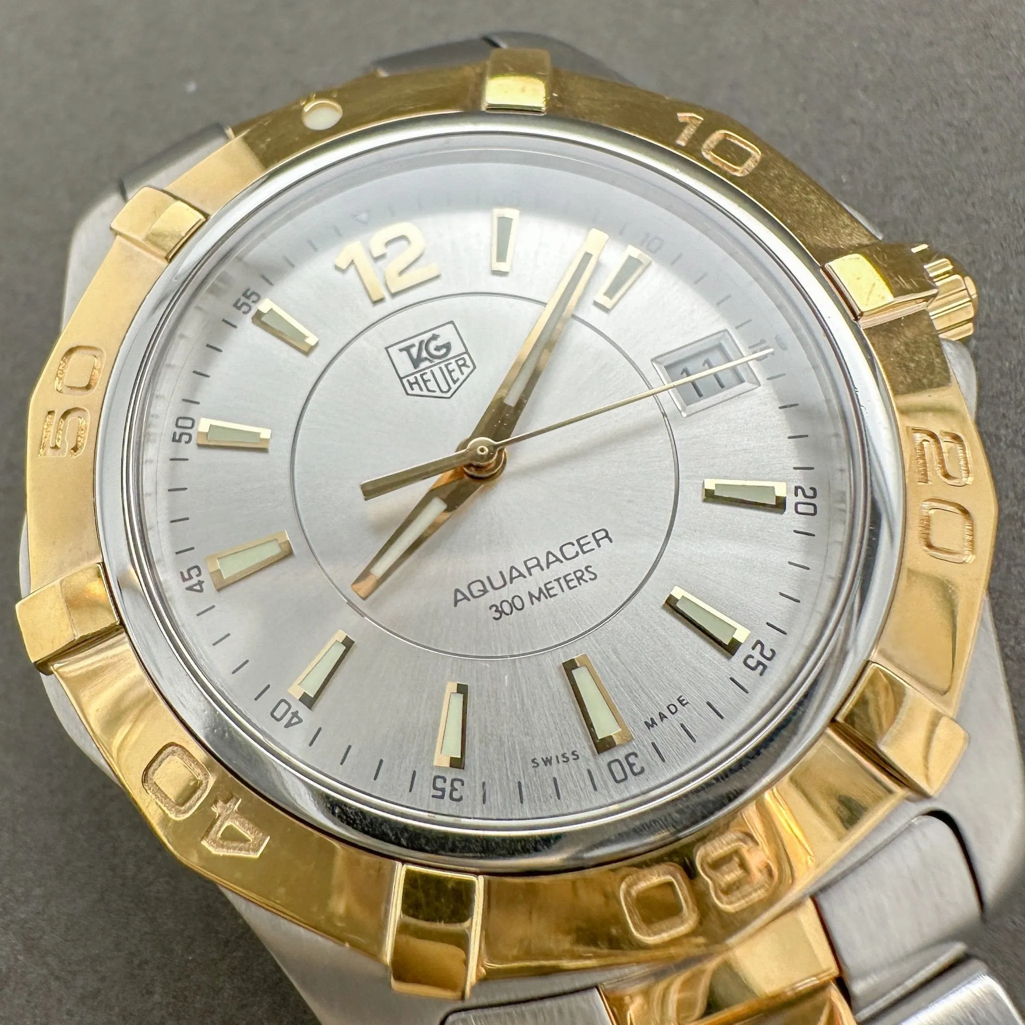 Estate Tag Heuer Aquaracer Date Men’s Quartz Watch Ref#WAF1120