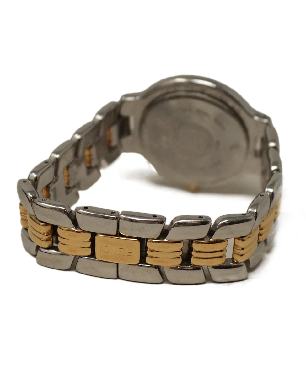 Fendi Silver & Gold Watch