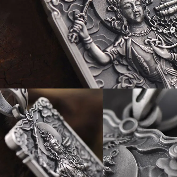 Framed Perfected Wisdom Manjushri Pendant