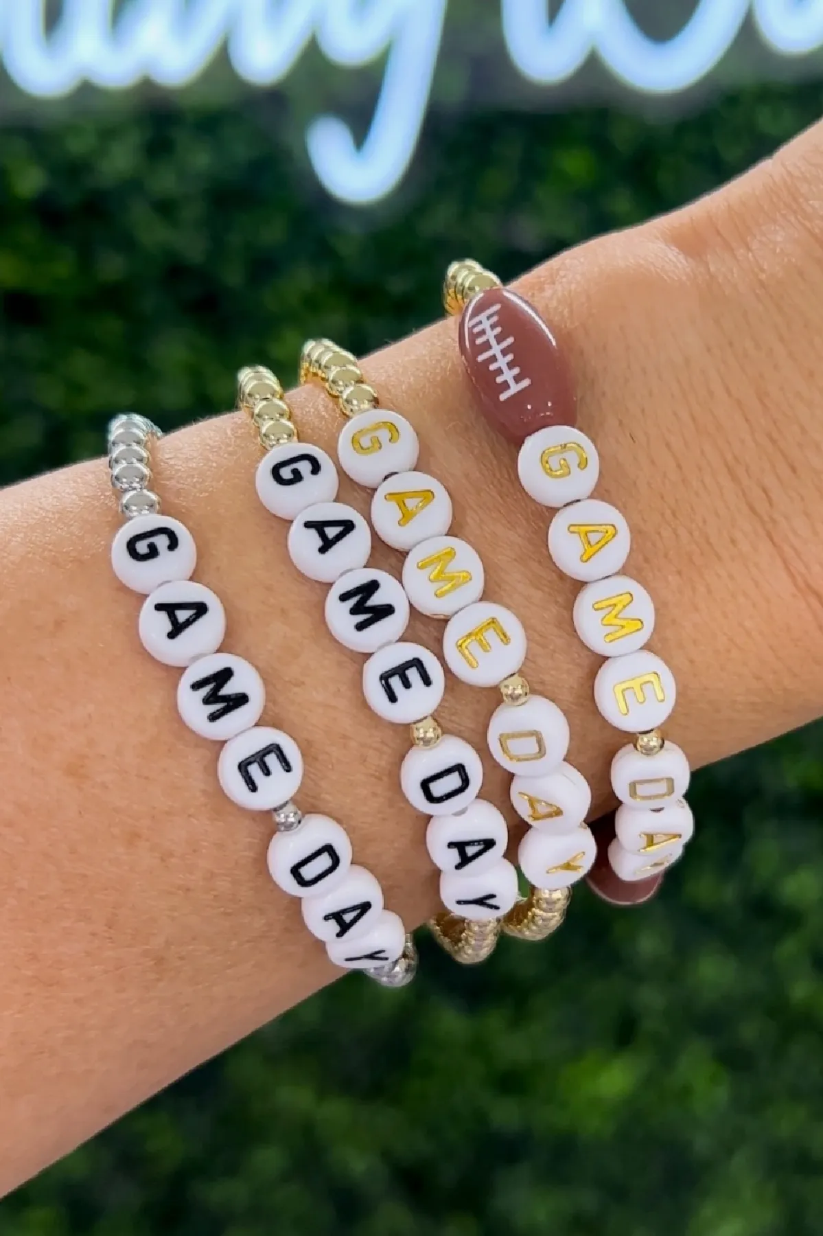 Game Day Bracelet - Gold