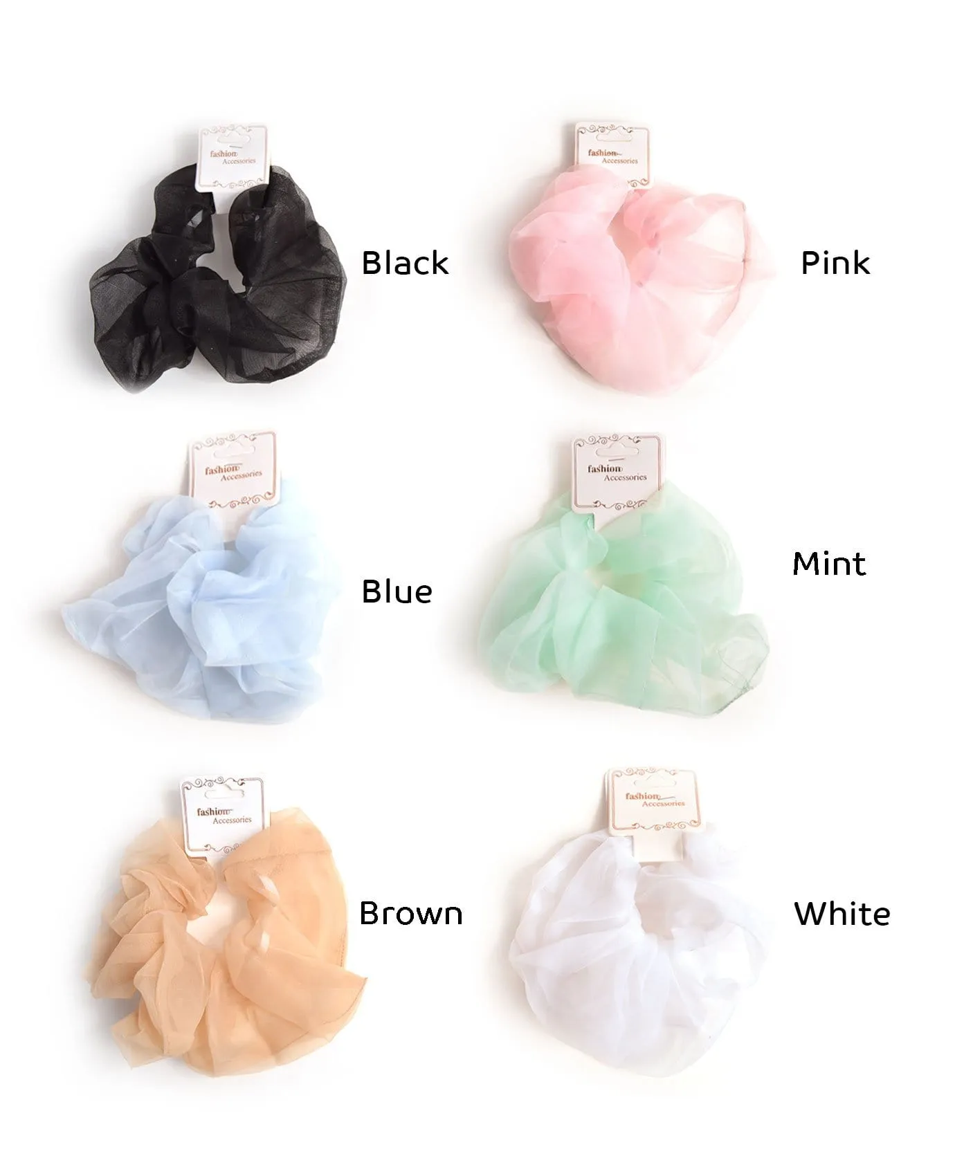 Giant Organza Scrunchie