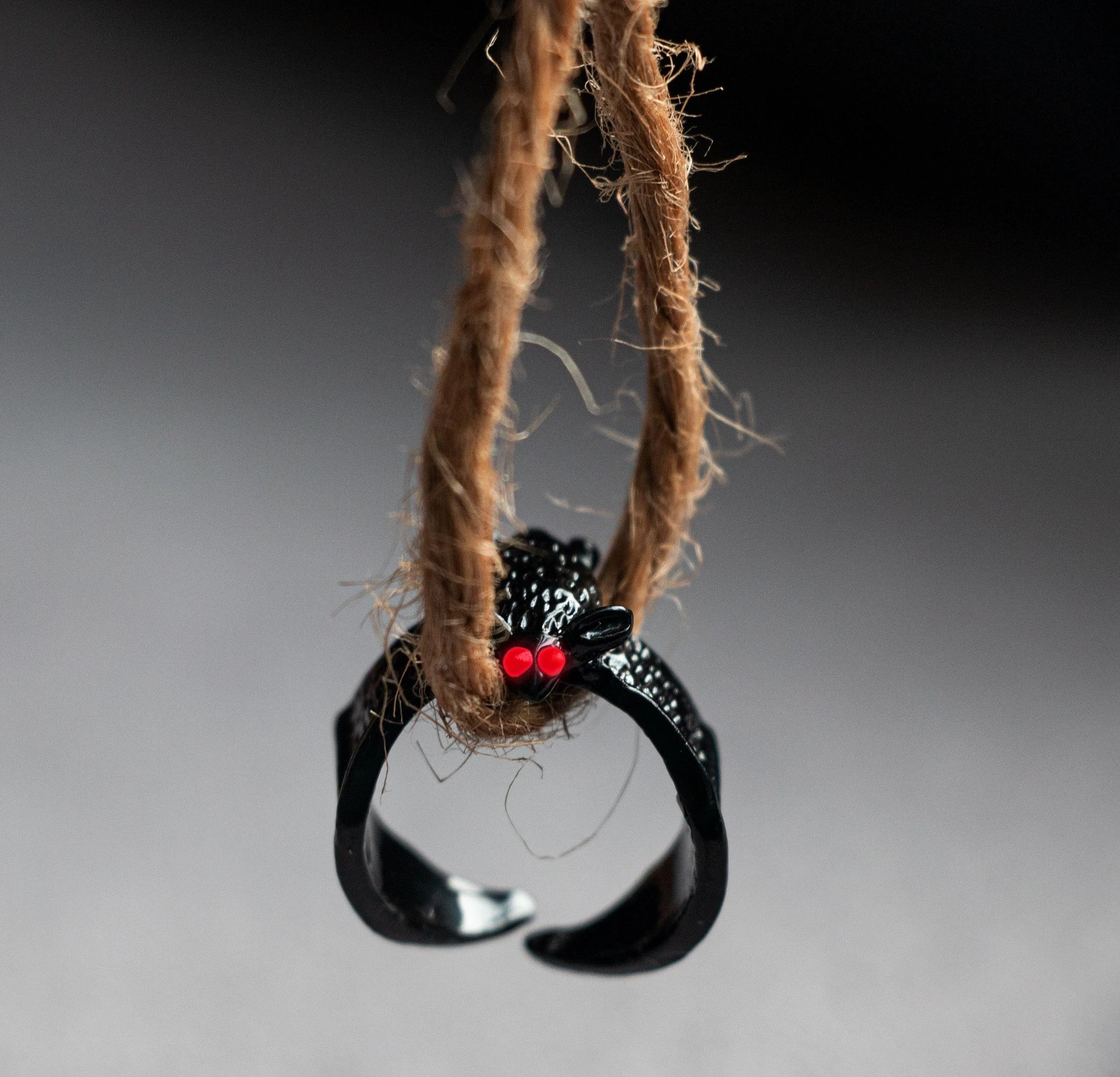 Glow in the Dark Flying Bat Ring