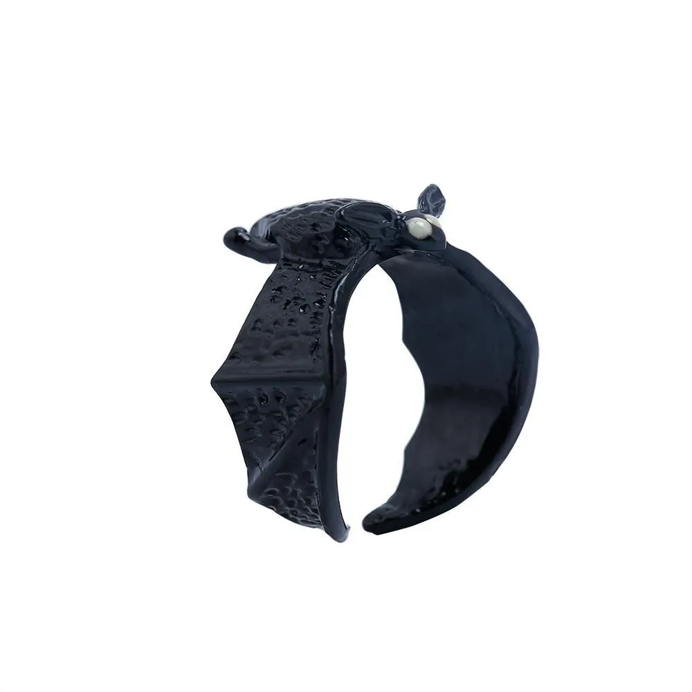 Glow in the Dark Flying Bat Ring