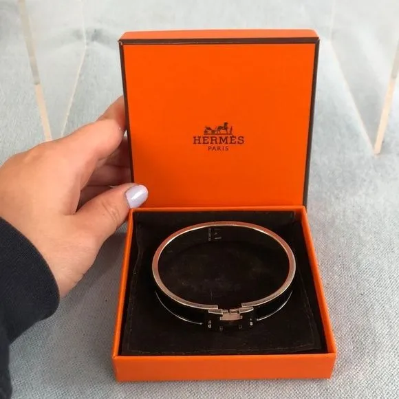 HERMESClic-clac Thin PM Bangle with Box