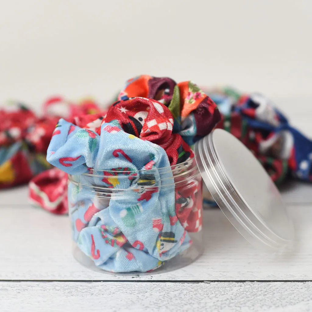 Holiday Hair Accessory Jars