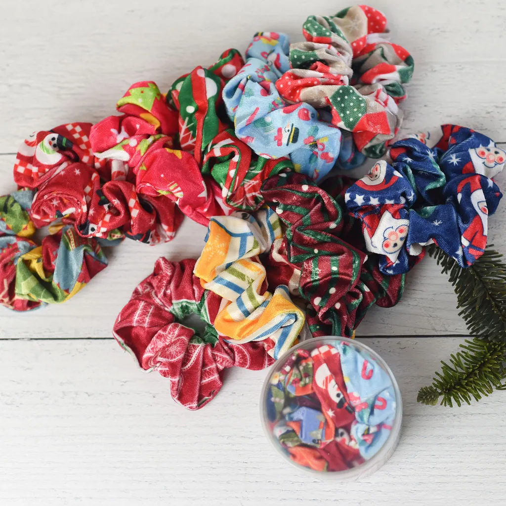 Holiday Hair Accessory Jars