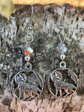 Howling Wolves Earrings