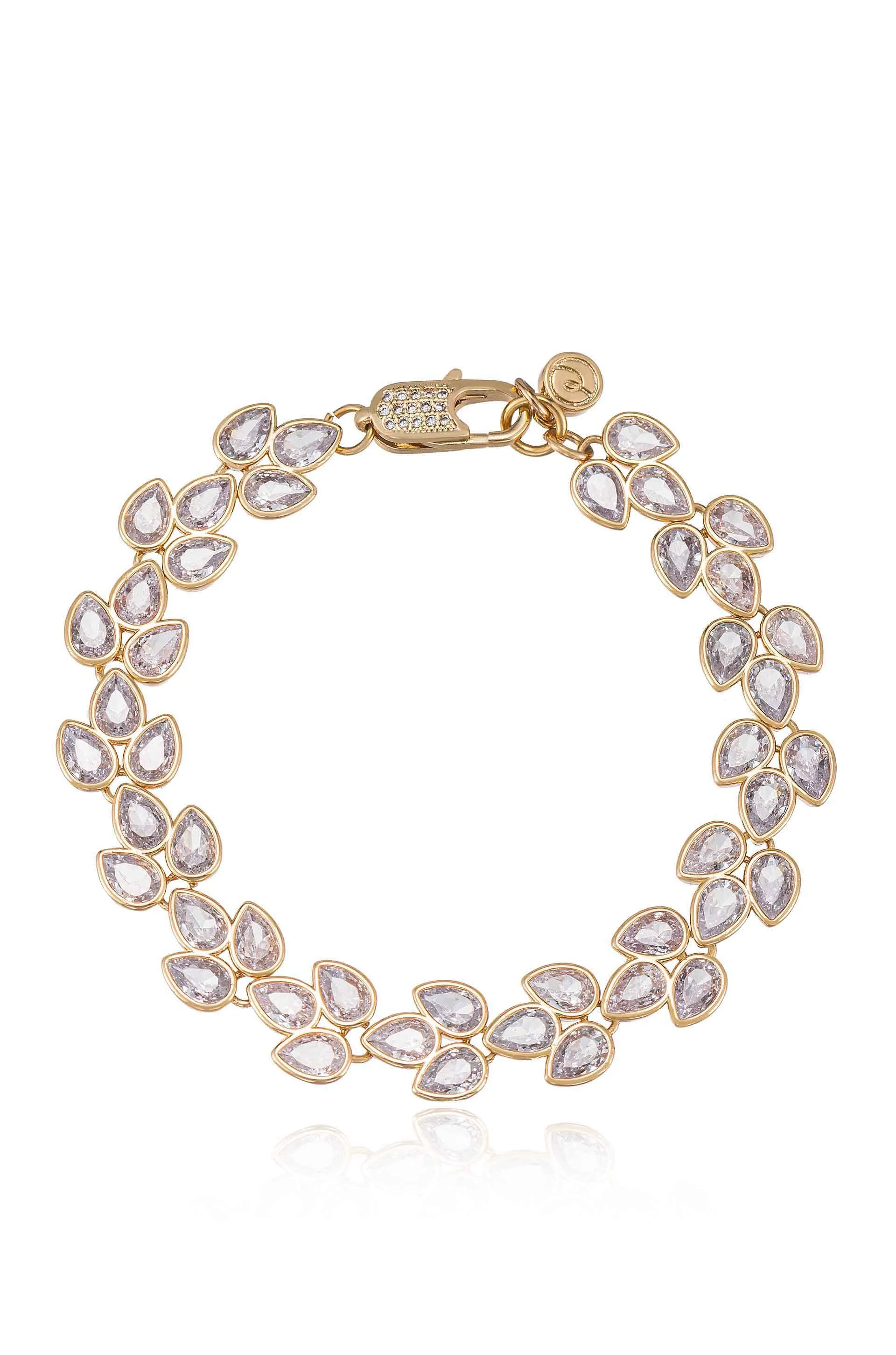 It's Your Moment Bezel Crystal Bracelet