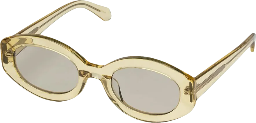 Karen Walker Green Bishop Crystal Sunray Sunglasses