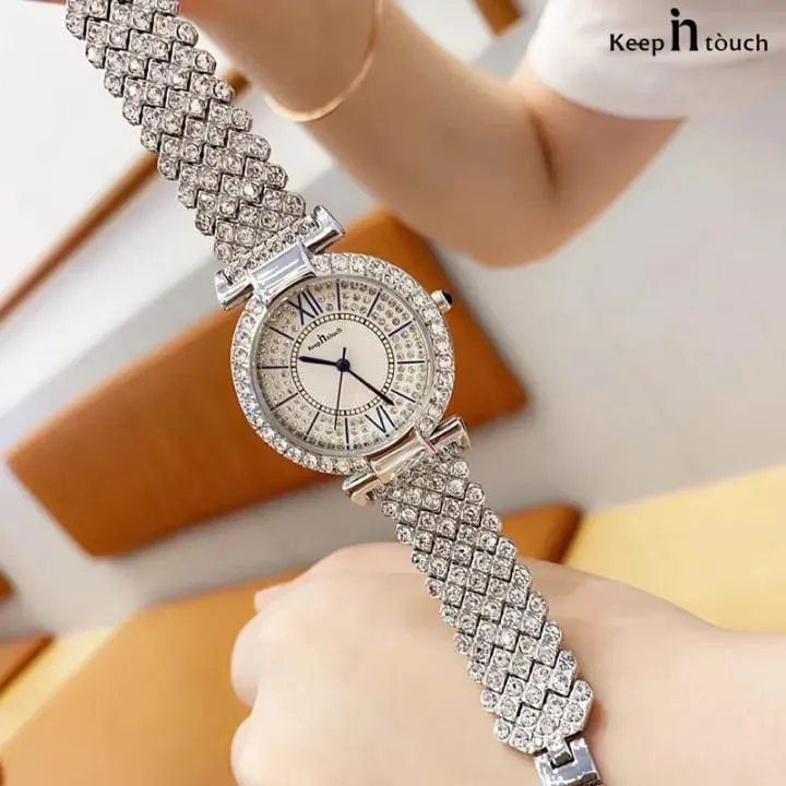 KEEP IN TOUCH women watch branded girls korean style Round W652178