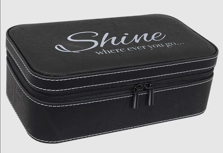 Laserable Leatherette Jewelry Box