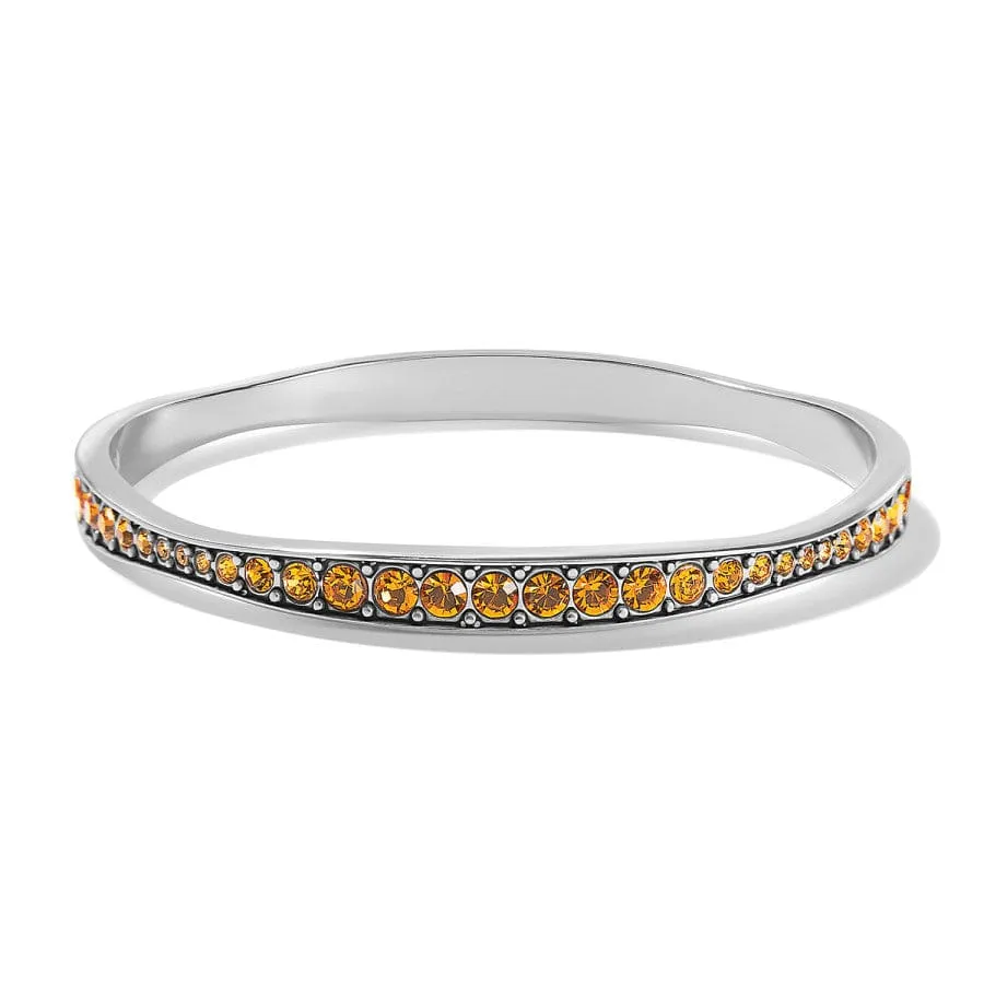 Light Hearted Crystal Bangle