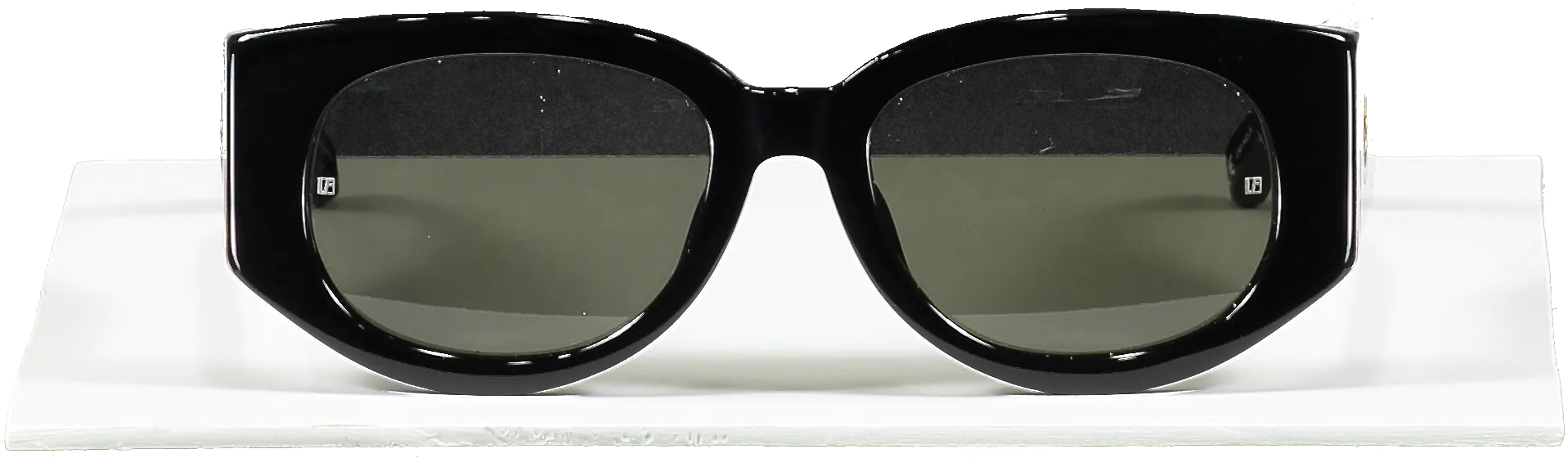 Linda Farrow Debbie D-frame Sunglasses In Black