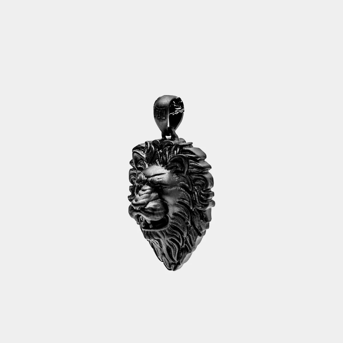 Lion Pendant - Black