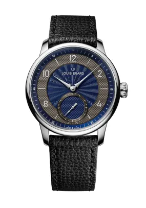 Louis Erard Excellence Petite Seconde Guilloché Anthracite Blue 39mm