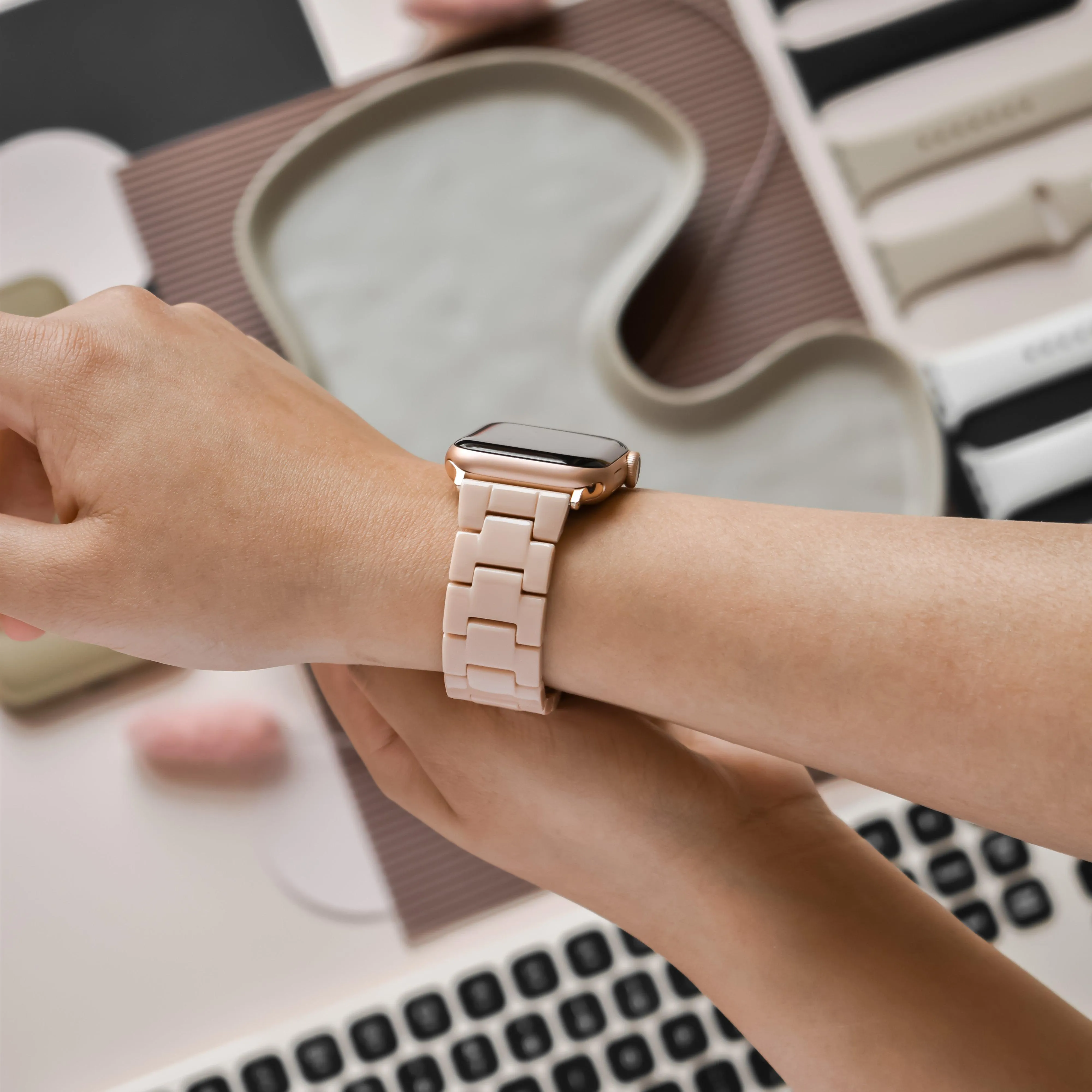 Luxe Nude Apple Watch Strap