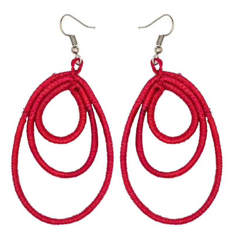 Machozi Embroidery Earrings 07