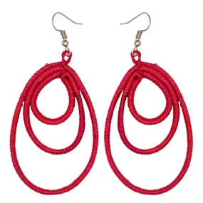 Machozi Embroidery Earrings 07