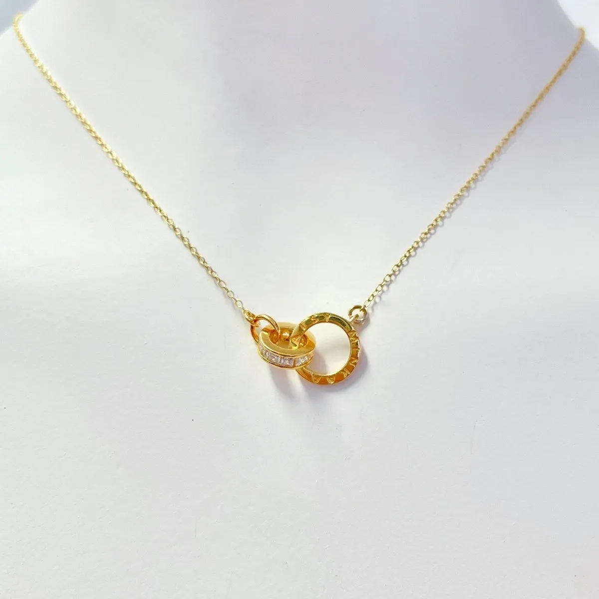 Monroe Rings of Love Necklace