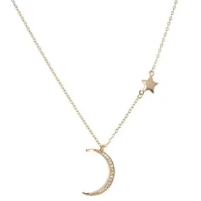 MOON & STAR NECKLACE