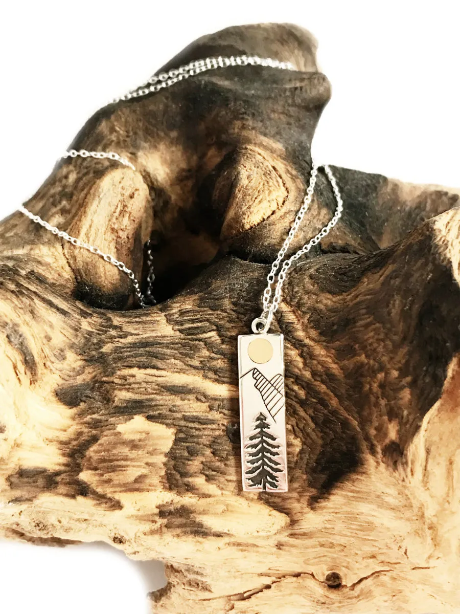 Mountain Forest Necklace