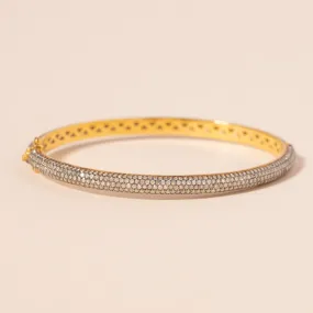 Pave Diamond Bracelet - Thin