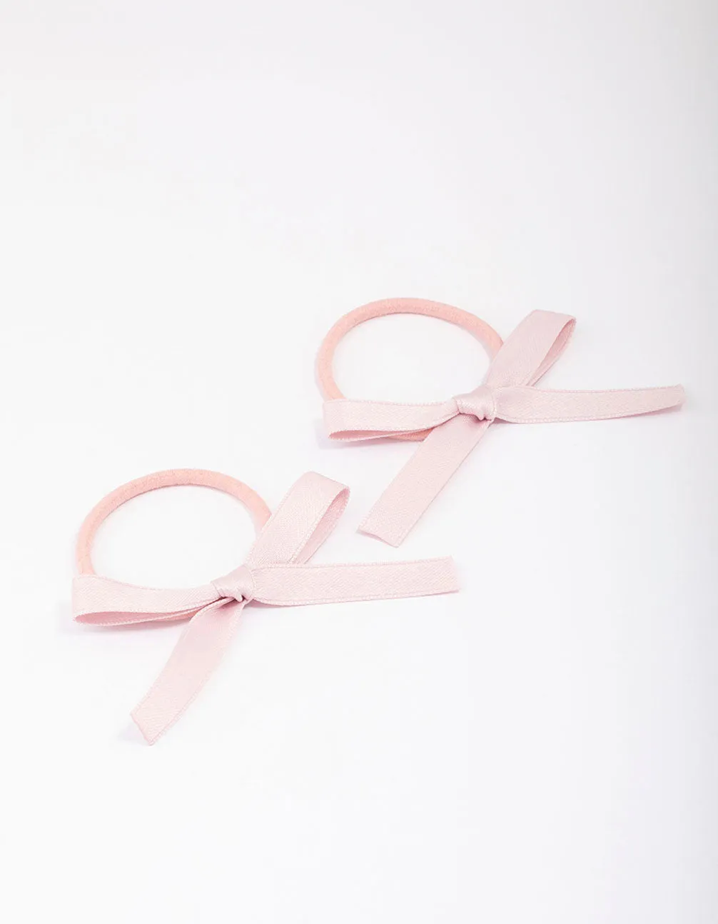 Pink Mini Bow Hair Tie Pack