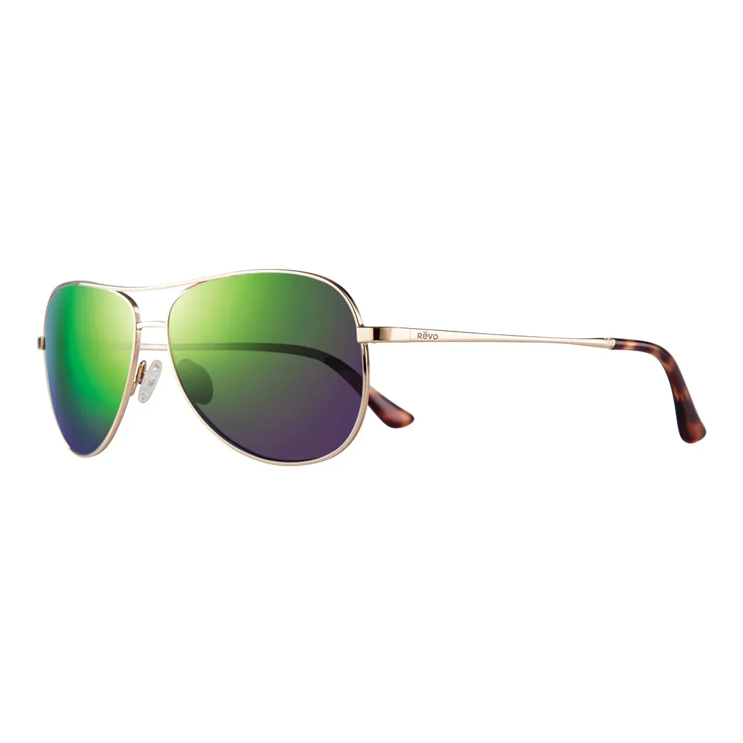 Revo Relay Petite Women's Aviator Sunglasses